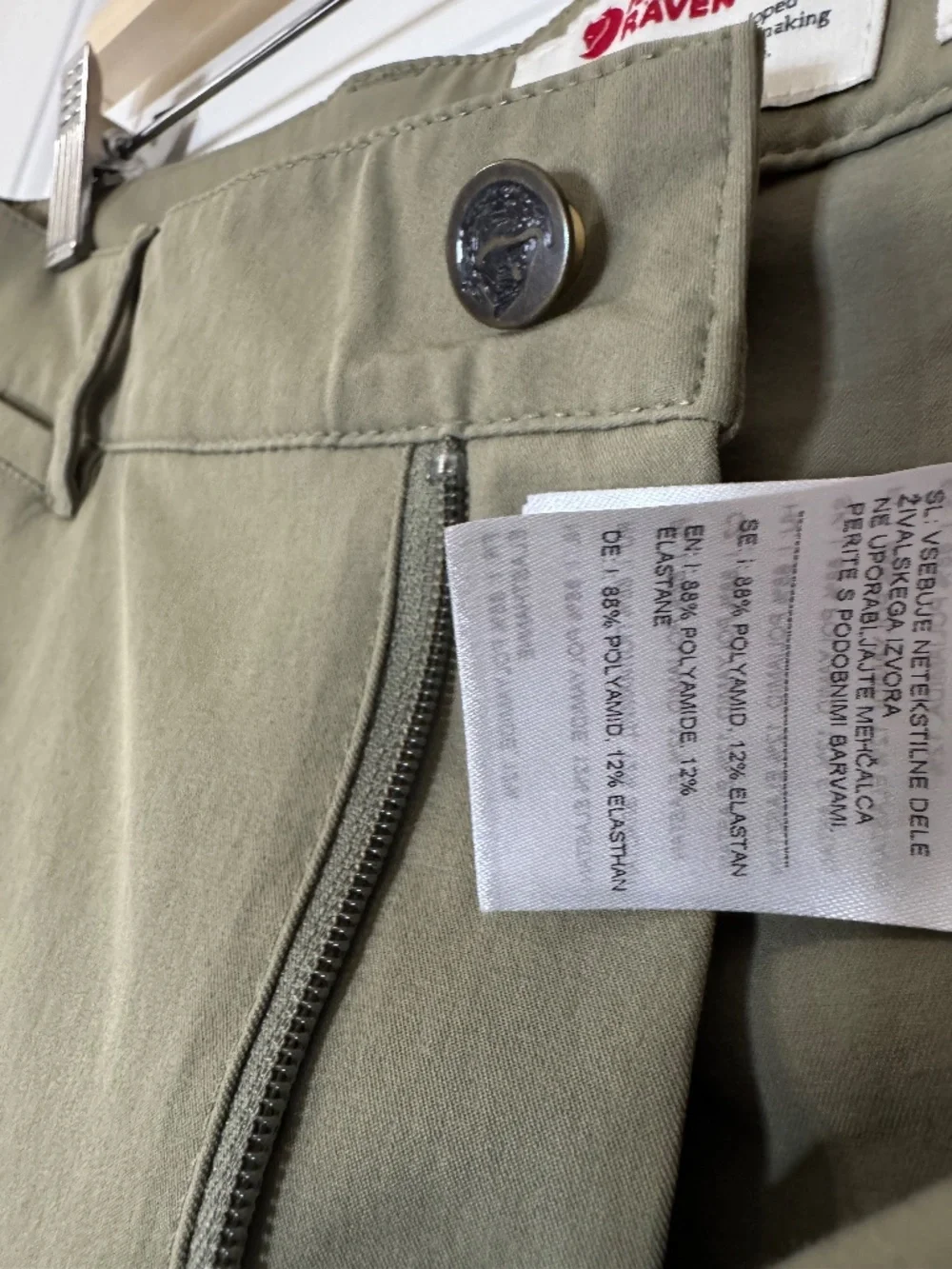 Fjallraven - Abisko Stretch Summer Trousers Size US 27”-28” EU 36 Outdoor Hiking - Picture 6 of 7